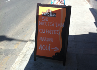El Bar Pipo de Montijo. Medidas contra la crisis